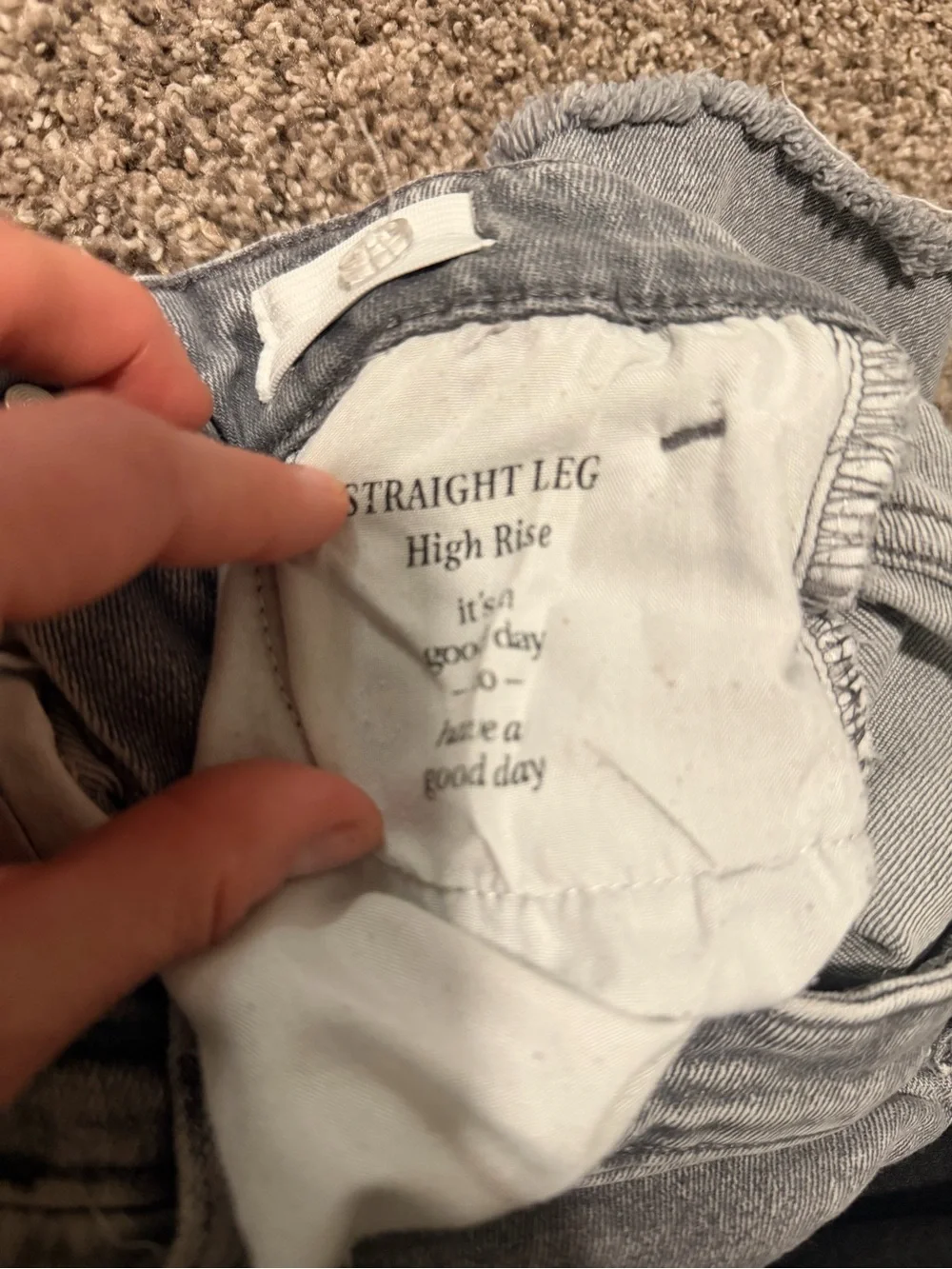 Girls' Gray Denim Shorts with pale Yellow Floral Embroidery